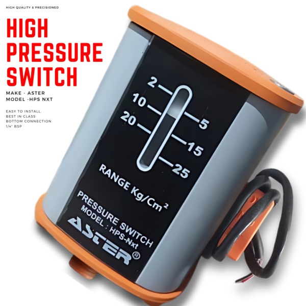 Aster high pressure switch