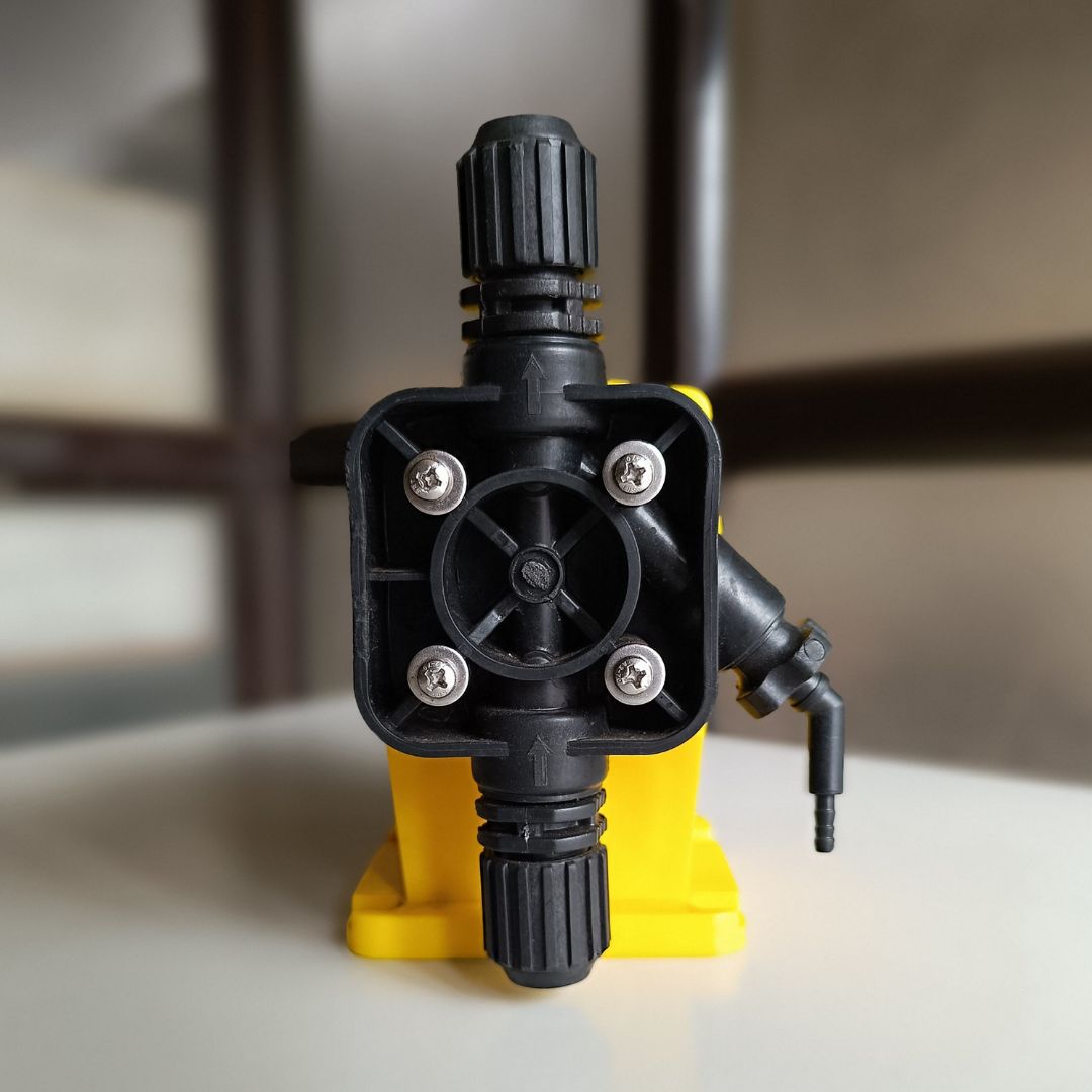 electro dosing pump, used for various application in different industries for liquid solution dosing like pharma, dairy, chemical food and beverages and many more.