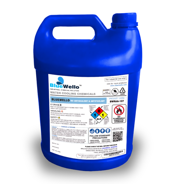 bluewello ro antiscalent 107 is a silica removing antiscalent which handles high silica in the inlet water.