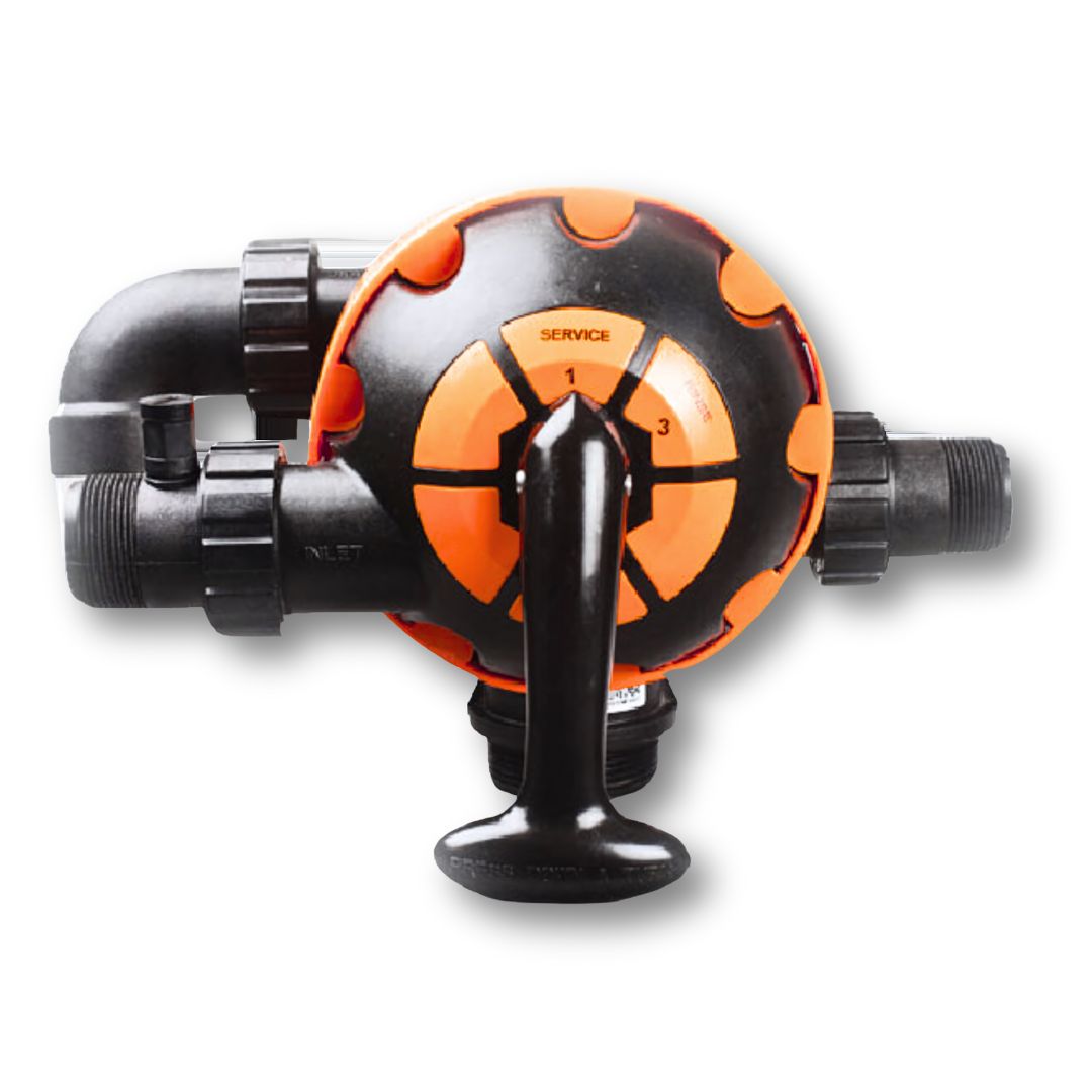 multiport valve generally used in water treatment application for filters softeners and de-mineralisation plants.