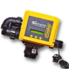Automatic multiport valve for water softener/filter system with LCD display.