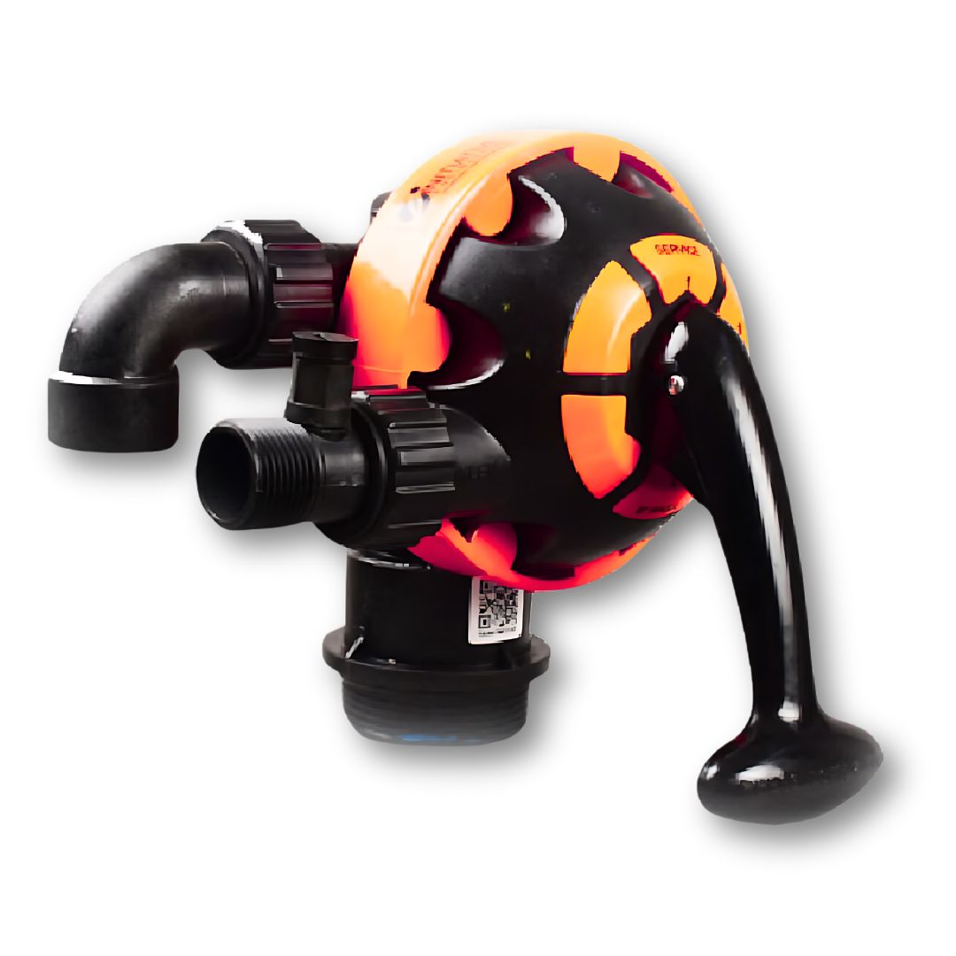 multiport valve generally used in water treatment application for filters softeners and de-mineralisation plants.