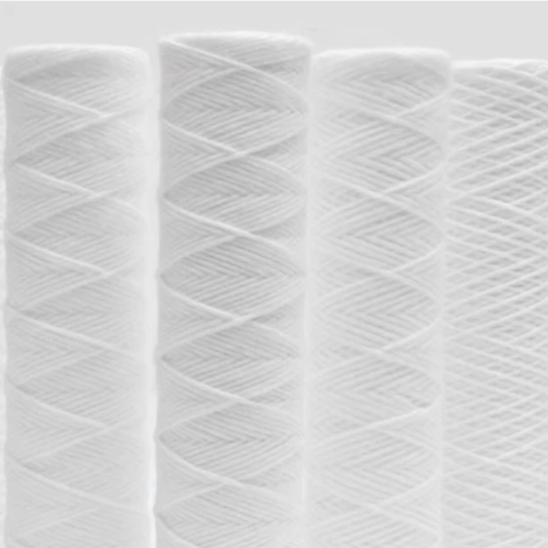 Wound filter cartridge