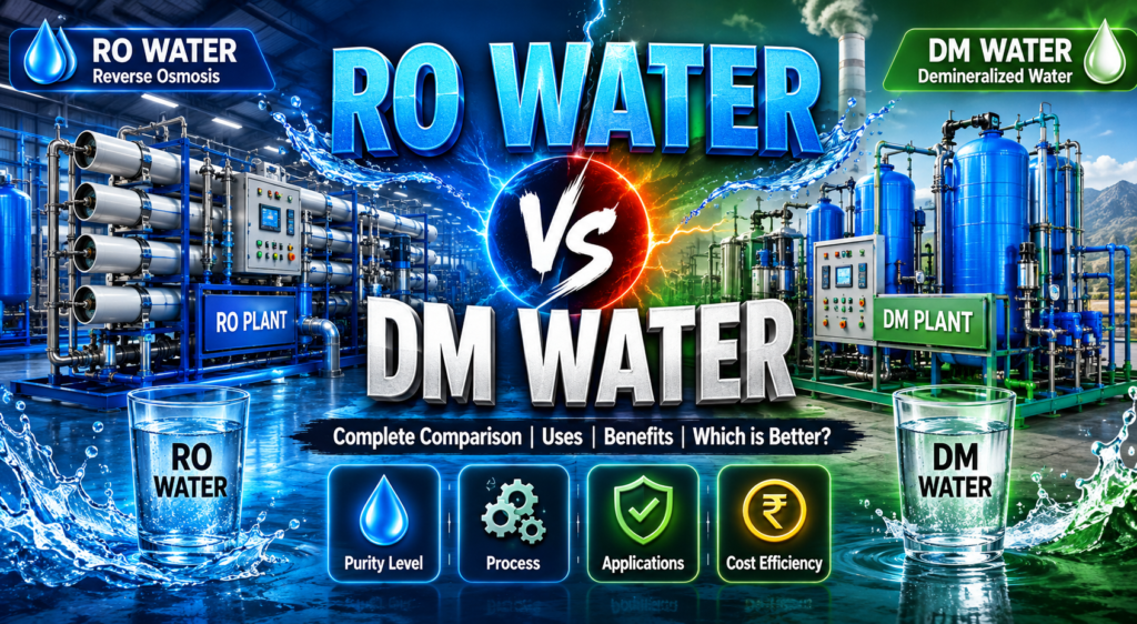 RO Water vs DM Water