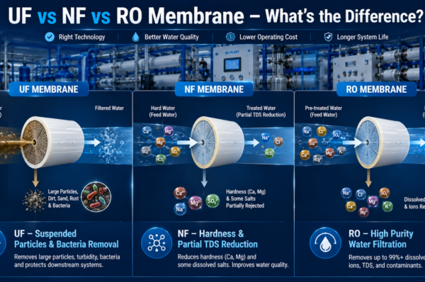 UF vs NF vs RO Membrane