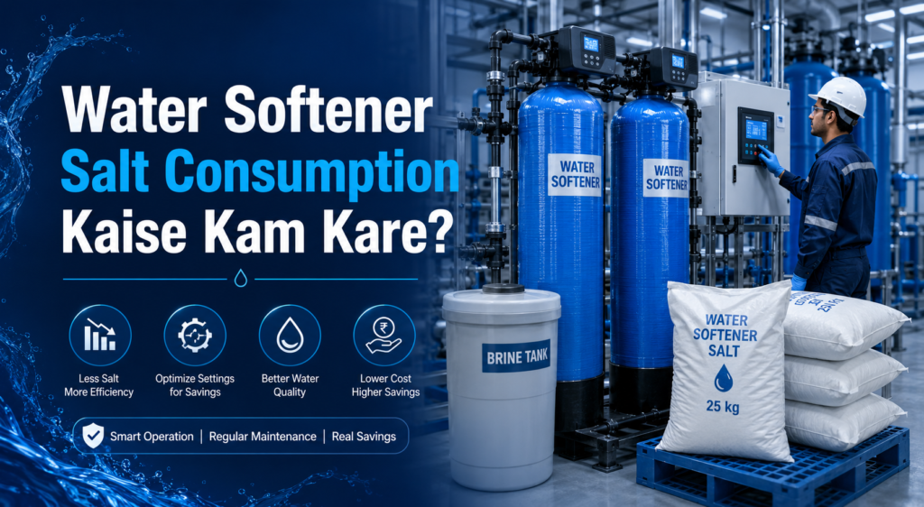 Water Softener Salt Consumption Kaise Kam Kare