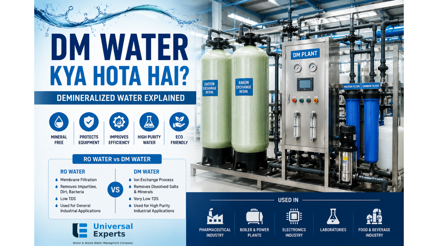 DM Water Kya Hota h